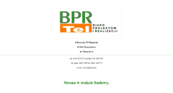 Desktop Screenshot of bprtel.pl