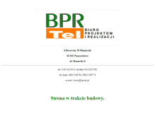 Tablet Screenshot of bprtel.pl